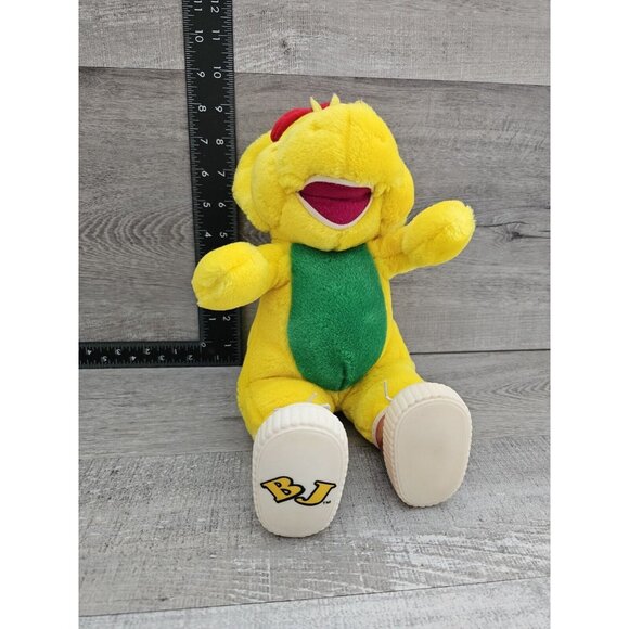 Vintage Barney Friend BJ Plush Dinosaur With Sneakers Stuffed Animal Toy - Picture 5 of 9